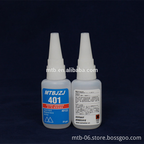 401 Quickly Dry Plastic Bottle Super Liquid Glue Gel
